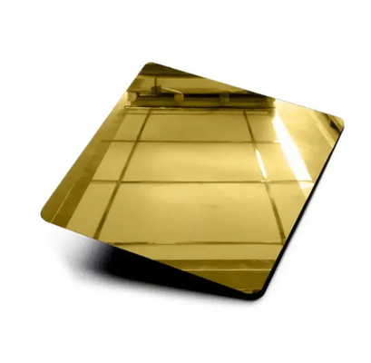304 Rose Golden Dekoratif Paslanmaz Çelik Paneller 0.3mm 200 Serisi