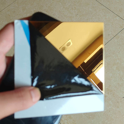 304 Rose Golden Dekoratif Paslanmaz Çelik Paneller 0.3mm 200 Serisi