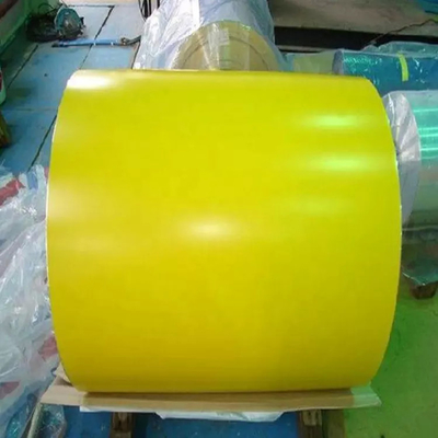 Korozyon Önleyici Pas Boyalı Boyalı Galvanizli Çelik Rulo, Dx51d Renkli Kaplı Rulo
