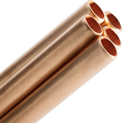 C10400 C10500 C10700 EN H62 H65 H68 Metal Dikişsiz Boru düz boru/Bakır Boru DÇ 1/2" 3/4" Bakır Yuvarlak Borular