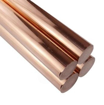 ASTM B187 C14500 Hızlı İşleme için Serbest Kesme Bakır Yuvarlak Çubuk