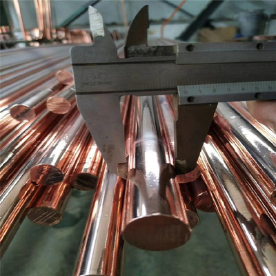 ASTM B187 C12200 Fosfor-Oksitsizli Bakır Yuvarlak Çubuk Isı Değiştiricilerinde Mükemmel Korozyona Direnci