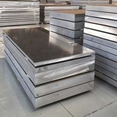 5052 H32 Alüminyum Levha Brinell 60 Çekme Kimyasal Deniz Tuzlu Su 200mm