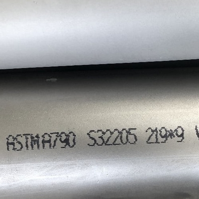 ASTM A790 2205 Paslanmaz çelik plaka 1000-8000mm Uzunluk direnci
