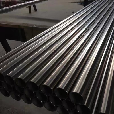 Soğuk olarak yuvarlanmış SS 316l çelik boru özel kalınlık ve gümüş yüzey rengi ile