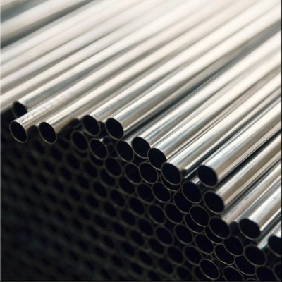 Saldırılmış yuvarlak boru 0.3mm-3mm kalınlığı 8K Ba 2b Hl AISI ASTM Ss 201 304 304L Ss boru 316 316L 430 SUS304 boru