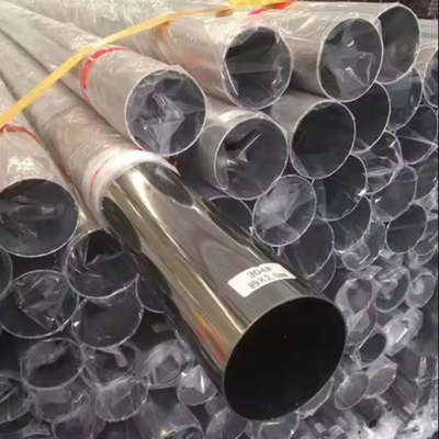 ASTM A554 EN10296-2 cilalı SS 304 paslanmaz çelik oval boru boru fiyatları