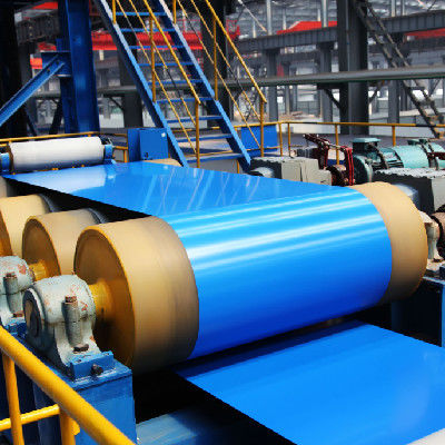 DC51 SGCC PPGI Galvanizli Çelik Rulo DX51D Flanş Plakası İçin Ön Boyalı