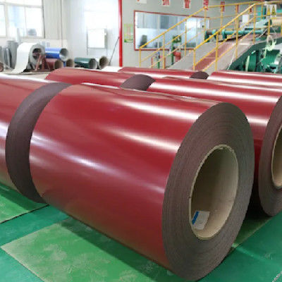 0.7mm Q235 Sıcak Daldırma Galvanizli Çelik Rulo, 1500mm Ppgi Boyalı Çelik Rulo