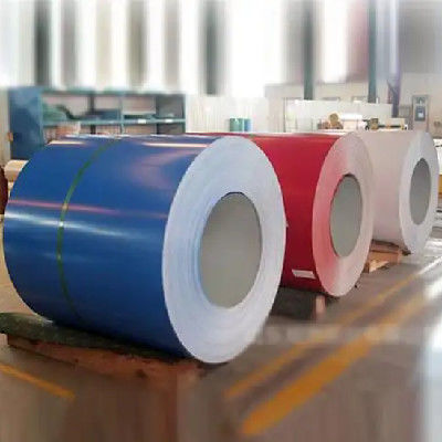 DX52D DX53D PPGI Galvanizli Çelik Rulo DX51d Boyalı Gi Levha
