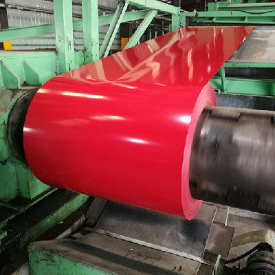 Konteyner Plakası için PPGI DX51D Renkli Kaplı Çelik Rulo DX55D