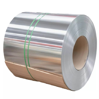 Uzunluğu 1000mm-6000mm Paslanmaz Çelik Soğuk Rulo Bobin Kalınlığı 0.3mm-3.0mm İnşaat