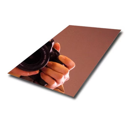 Endüstriyel Uygulamalar İçin Ayna Yüzeyli Korozyona Dayanıklı Soğuk Haddelenmiş Paslanmaz Çelik Levha