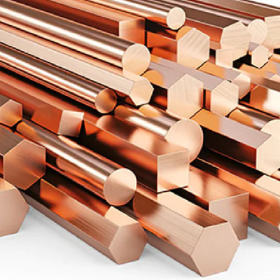 ASTM B187 C14500 Hızlı İşleme için Serbest Kesme Bakır Yuvarlak Çubuk